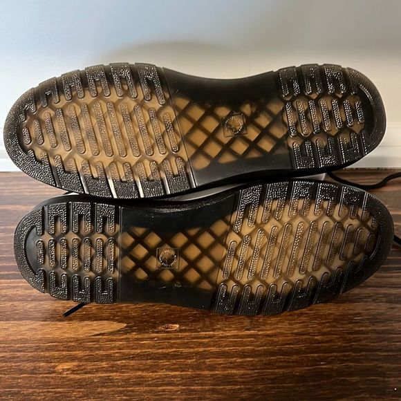 Dr. Martens 1460 W White Patent Lamper Leather 8-Eye Boots Size 11 Doc Martens - Picture 8 of 11